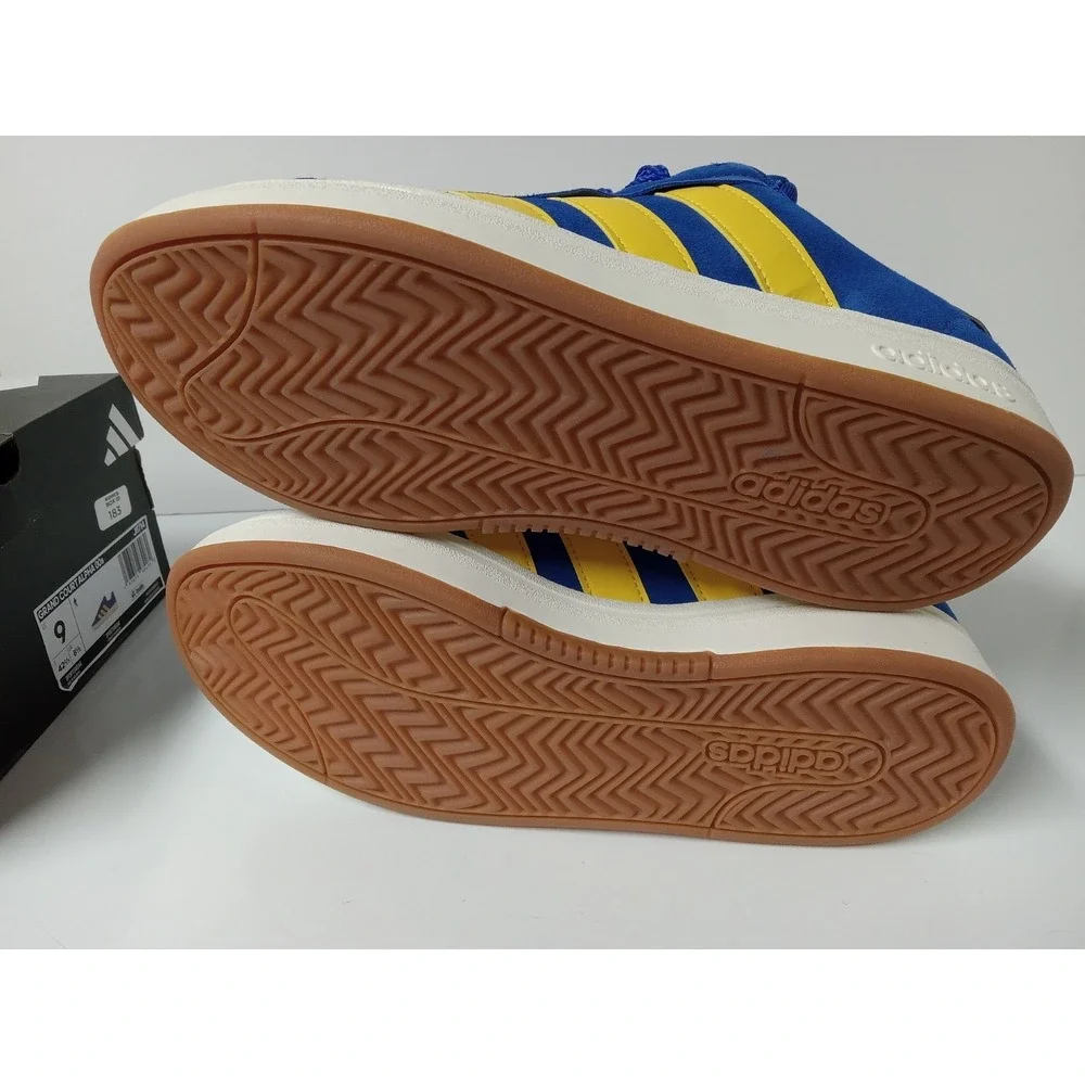 Adidas Grand Court Alpha Men's 11‎ Lucid Blue Yellow